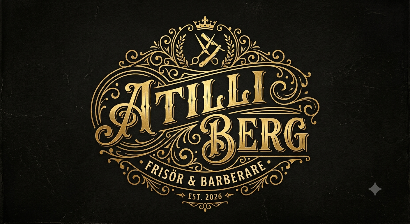 Atilli Berg — Frisör & Barberare, Est. 2026