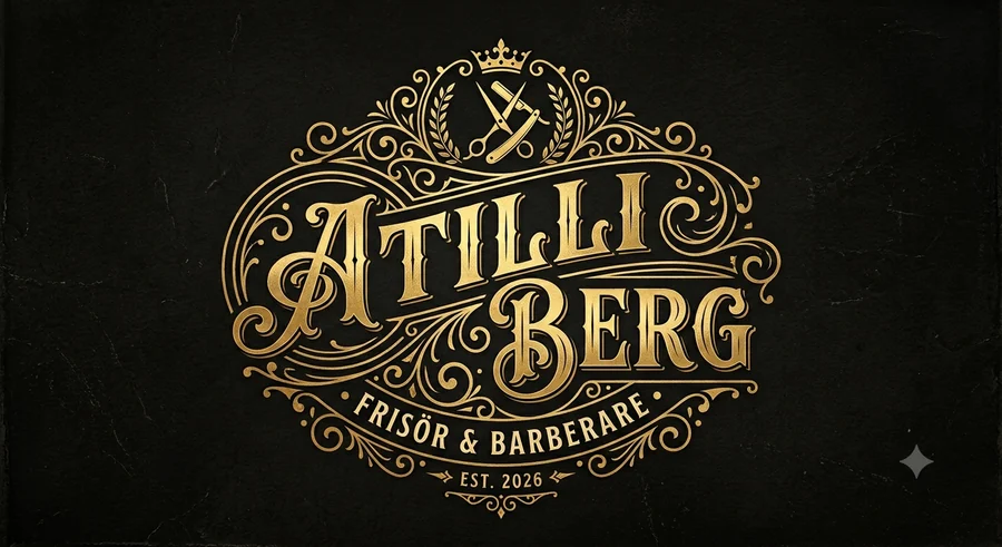 Atilli Berg — Frisör & Barberare, Est. 2026